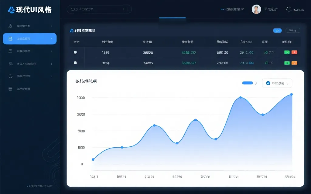 信息展示图表示意
